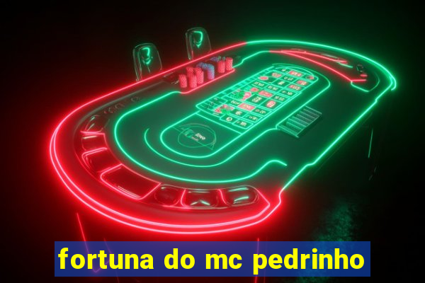 fortuna do mc pedrinho